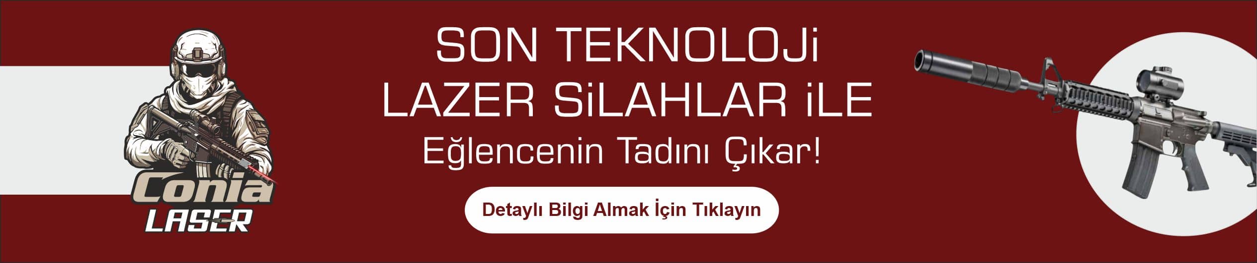 Conia Game Center Lazer Silahlar